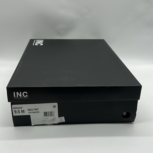 I.N.C. International Concepts Keenahp Red Patent Over-the-Knee Boots 9.5M Vegan - Picture 12 of 12